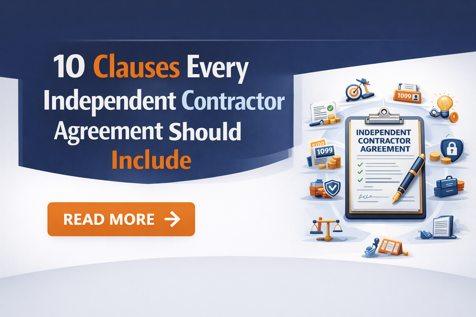 10 Clauses Every Independent Contractor Agreement Should Include